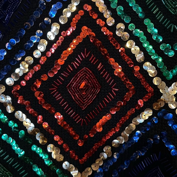 Vintage Regency Collection For Joyce Sequin Sweater S - Picture 5 of 5